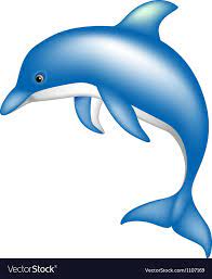 Dolphin Royalty Free Vector Image Vectorstock Dolphin Images Dolphins Art Wall Kids