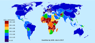 A lot of mythology comes from europe particularly greek and roman. List Of Sovereign States And Dependent Territories By Birth Rate Wikipedia