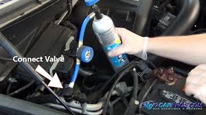 You can recharge the system yourself with a charging kit and some refrigerant, as long as your car uses r134a. Automotive Air Conditioner Refrigerant Recharged