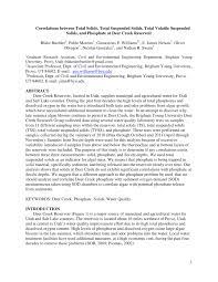 Ignite residue produced, in the calculation of total suspended solids, to constant weight in a muffle furnace at a temperature of 550 °c. Pdf Correlations Between Total Solids Total Suspended Solids Total Volatile Suspended Solids And Phosphate At Deer Creek Reservoir