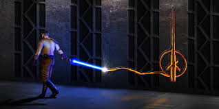 A supposedly standalone film turned into a trilogy, then spawned mor. Why Jedi Knight 2 Jedi Outcast Waits So Long To Give You A Lightsaber