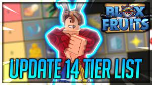 Blox fruit tier list 2021 : Blox Fruits New Updated Tier List Update 14 Youtube
