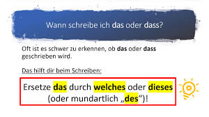 3) du kannst zu mir kommen, wann du willst. Worter Mit S Ss Und Ss Wann Schreibt Man Das Wann Dass Youtube