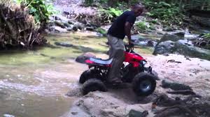 2017 honda fourtrax rancher atvs for sale: Atv Malaysia Redah Air Youtube