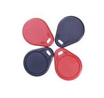 High Frequency RFID Tags ABS Keychain for Access Control