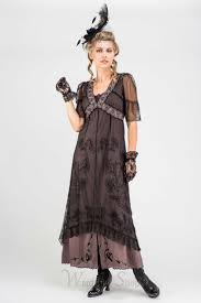 1900s Edwardian Dresses 1910s Dresses Plus Size Vintage Dresses Titanic Dress Tea Party Dress