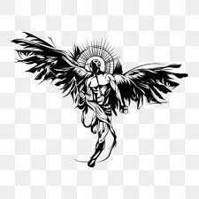 Browse our burung rajawali images, graphics, and designs from +79.322 free vectors graphics. Anggle Tattoo Human Wing Black And White Tattoo Angle Wing Png And Vector With Transparent Background For Free Download Human Wings Wings Icon Vector Art