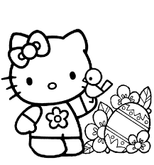 Join in on the fun as i, kimmi the clown, color in my hello kitty coloring & activity book! Free Printable Hello Kitty Coloring Pages For Kids