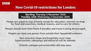 National lockdown rules have been in place since the start of january in england and scotland, with enhanced rules in place in wales and northern ireland. Bbc London What Are The New Lockdown Rules And How Will Facebook