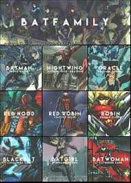Black And Red Batman Name Batfamily Full Members List Batman Family Bat Family Dc Comics Batman