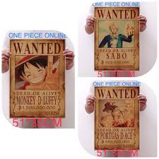One piece series one piece world one piece ship one piece 1 one piece fanart one piece anime zoro red hair shanks akuma no mi. One Piece Wanted Poster Luffy Zoro Sanji Sabo Ace Shanks Chopper Kuma Nami Mugiwara Hot Item Top Sales Dead Or Alive Shopee Malaysia