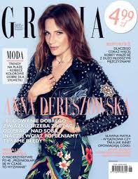 Zmarła, kiedy aktorka była jeszcze dzieckiem. Anna Dereszowska Grazia Magazine June 2017 Cover Photo Poland