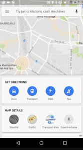 Google Maps For Android Gets A Redesigned Home Screen In India With Images Homescreen Map Google Maps