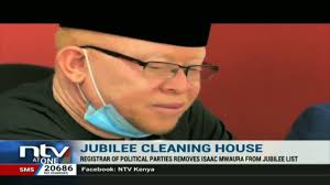 Explore tweets of isaac mwaura @isaacmwaura on twitter. Registrar Of Political Parties Backs Jubilee In Expelling Senator Mwaura Youtube