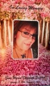 Gina Maria Elizabeth Ficarra Obituary