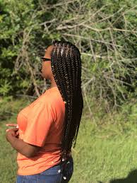If you still haven't tried fulani braids, you're missing out! Jumbo Two Layer Braids Braidsbychyna Braided Hairstyles African Braids Hairstyles Two Braid Hairstyles