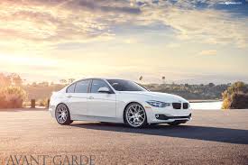 Alpine White Bmw F30 328i On Avantgarde Wheels Bmw Bmw 3 Series White Bmw 3 Series