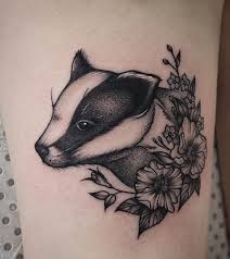 Image Result For Hufflepuff Badger Tattoo Badger Tattoo Full Sleeve Tattoos Tattoo Sleeve Designs