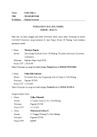 Jadi, anda perlu mengetahui, apa saja jadi, anda perlu mengetahui, apa saja yang dibutuhkan atau isi dari surat perjanjian tersebut. Doc Contoh Surat Perjanjian Jual Beli Dalam Hukum Kontrak Fellia Oliviendi Academia Edu
