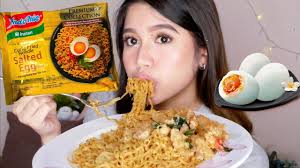 Indomie is a brand of instant noodle produced by the indonesian company indofood. Baru Indomie Goreng Salted Egg Youtube