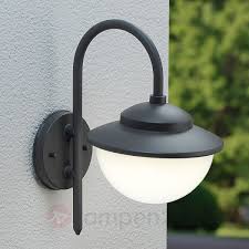 gebogen led buitenwandlamp pinara 9618037