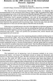 The nato phonetic alphabet is a spelling alphabet used by airline pilots, police, the military, and others when communicating over radio or telephone. Remarks On The 1989 Revision Of The International Phonetic Alphabet Journal Of The International Phonetic Association Cambridge Core