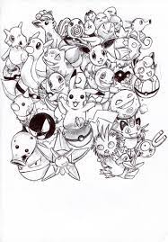 Third, contributes to much better handwriting; Kanto Pokemon Explosion B W By Troisnyxetienne On Deviantart Pokemon Coloring Pikachu Coloring Page Pokemon Coloring Pages