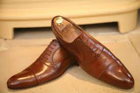 Follow us for the inside. Russell Bromley Mens Handmade Leather Oxford Cap Shoes Leather Oxfords Dress Shoes Men Fashion Shoes
