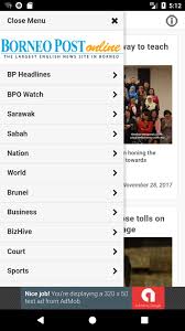 Download free borneo post 6.2.1 for your android phone or tablet, file size: Borneo Post For Android Apk Download