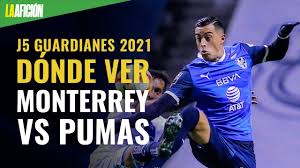 Sigue en vivo el encuentro entre rayados vs pumas. Rayados Vs Pumas Horario Y Donde Ver En Vivo Jornada 5 De La Liga Mx