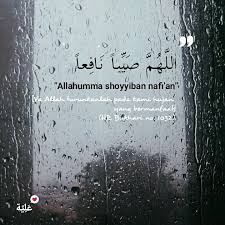 Doa Diketika Hujan Islamic Quotes Kata Kata Motivasi Kutipan Pelajaran Hidup