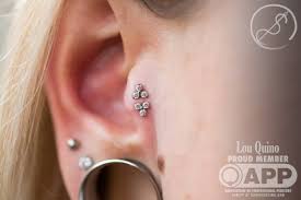 Safe Piercing Double Tragus Piercing Piercing Tragus Piercings