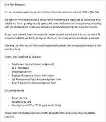 I am about to start calling them but find myself feeling rusty. 8 New Employee Welcome Letters Free Premium Templates