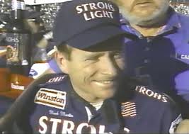 On this date in 1989: @1markmartin won the NASCAR Cup Series at Rockingham.  It was the first victory of his career. 🔗: NASCAR.com/Classics #NASCAR