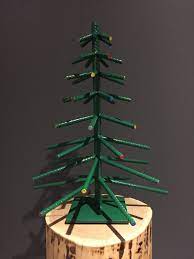 Rebar Green Christmas Tree By Yanick Bluteau Metal Tree Metal Tree Wall Art Metal Art Welded