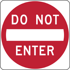 No Symbol Stiker