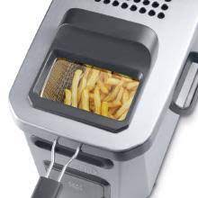 With the livenza deep fryer with easyclean system it's easy to gather your friends and family for meals and snacks. Amazon Com De Longhi Livenza Dual Zone Easy Clean Deep Fryer 18 X 11 X 12 5 Inches Silver Kitchen Dining