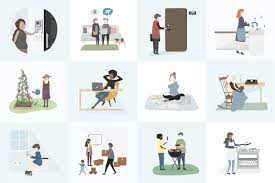 Download Premium Vector Of Home And Family Vector 297023 Family Vector Vector Free Home And Family