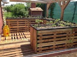 Hochbeet Aus Paletten Bauen Garten Terrasse Bodenbelag Paletten Garten Palettengarten Hochbeet Aus Paletten