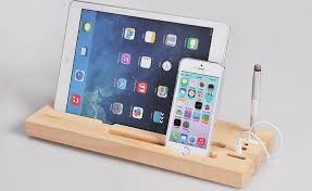 Organisateur En Bois Porte Stylo Support Telephone Par Yimowood Support Telephone Bois Meuble A Fabriquer Soi Meme