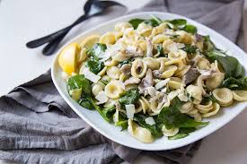 Bring the water/stock to the boil and add the lime leaves and crushed lemon grass. Oyster Mushroom And Spinach Orecchiette With Garlic And Lemon Mushroom Council