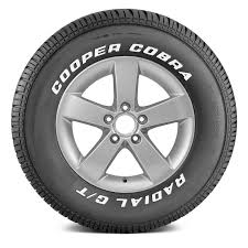 Cooper Cobra Radial G T With White Lettering Wheel And Tire Proz