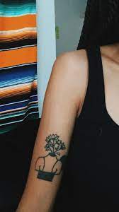 Growth Minimalist Tattoo Minimalisttattoo Touchup Tattoos Minimalist Tattoo Geometric Tattoo
