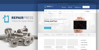 Repairpress Gsm Phone Repair Shop Wp By Proteusthemes Themeforest
