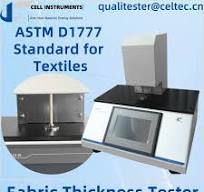 Best Fabric Thickness Tester by ASTM D1777 and ISO 3034