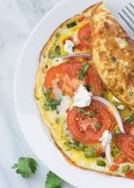 The recipe says veggie omelet but there's not a lot of veggies so i added some mushrooms and tomaotes. Veggie Omelette Recipe Yummy Traditional