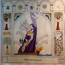 The Great Tapestry Scottish Women Tapestry Mary Queen Of Scots Textile Art