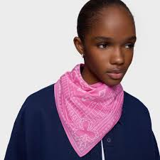 Foulard carré rose petit TOUS All in Bandana