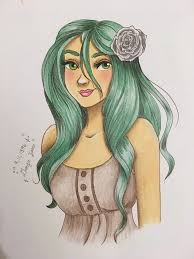 Green Hair Don T Care Disney Characters Female Disney Characters My First Disney Princess
