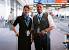 Male Frontier Airlines Flight Attendant